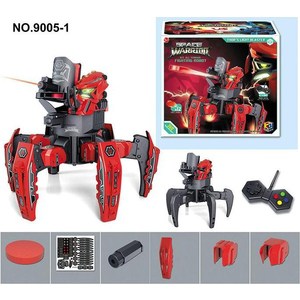 фото Радиоуправляемый робот-паук keye toys space warrior с дисками и лазерным прицелом 2.4g