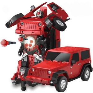 Радиоуправляемый робот трансформер MZ Model Jeep Rubicon 1:14