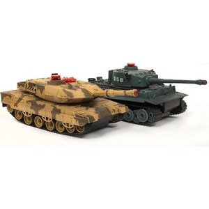 

Радиоуправляемый танковый бой Huan Qi 508-10 IV Tiger vs Leopard 2A5 масштаб 1:32 40Mhz, 508-10 IV Tiger vs Leopard 2A5 масштаб 1:32 40Mhz