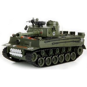 Радиоуправляемый танк HouseHold German Tiger Green масштаб 1:20 40Mhz - фото 1