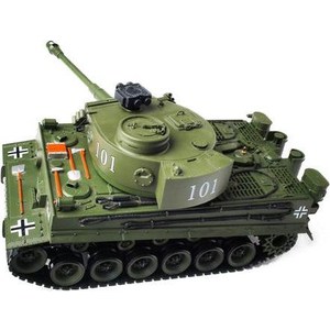 Радиоуправляемый танк HouseHold German Tiger Green масштаб 1:20 40Mhz - фото 2