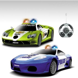 Радиоуправляемый конструктор MYX автомобили Mclaren и Ferrari Полиция - фото 3