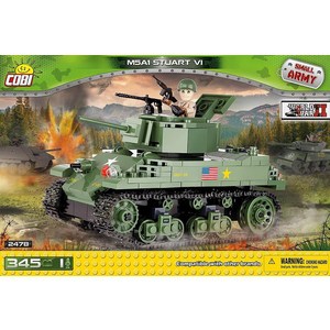 

Конструктор COBI танк M5A1 STUART VI, танк M5A1 STUART VI