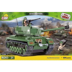

Конструктор COBI танк M46 PATTON, танк M46 PATTON