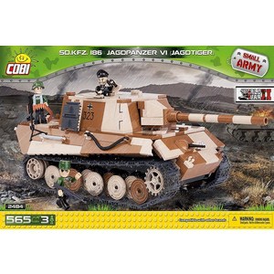

Конструктор COBI танк JAGDPANZER VI JAGDTIGE, танк JAGDPANZER VI JAGDTIGE