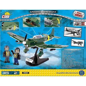 

Конструктор COBI самолёт JUNKERS JU 87B, самолёт JUNKERS JU 87B