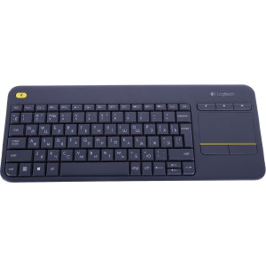 Клавиатура Logitech Wireless Touch K400 Plus Dark - фото 1