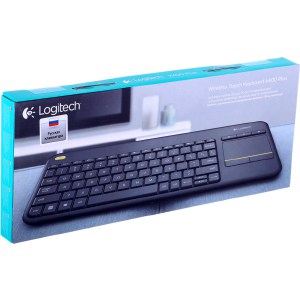 Клавиатура Logitech Wireless Touch K400 Plus Dark - фото 4