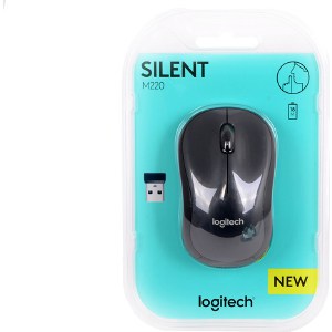 Мышь Logitech M220 Silent Charcoal