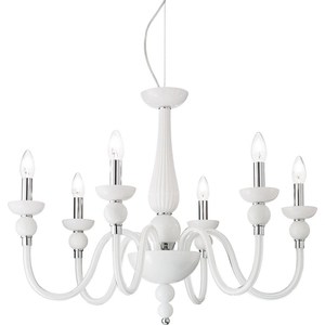 

Подвесная люстра Ideal Lux Doge SP6 Bianco, Doge SP6 Bianco