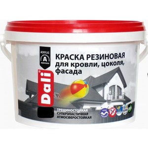 

Краска резиновая РОГНЕДА DALI терракотовая 12кг., DALI терракотовая 12кг.