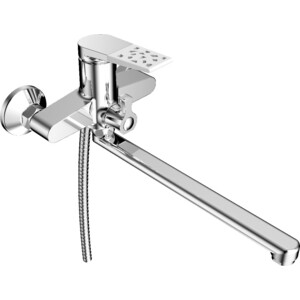 

Смеситель для ванны РМС SL121 с душем, хром\белый (SL121W-006E), SL121 с душем, хром\белый (SL121W-006E)