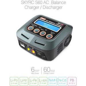 фото Зарядное устройство skyrc s60 ac digital multifunctional charger