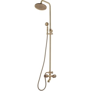 

Душевая система Bronze De Luxe короткий излив, бронза (10121R), короткий излив, бронза (10121R)