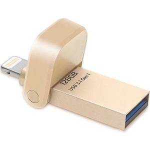 

Флеш-диск A-Data i-Memory AAI920-128G Gold, i-Memory AAI920-128G Gold