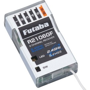Приемник Futaba 6 канальный R2106GF 2.4G для авиамоделей
