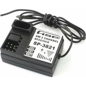 

Приемник HSP SP 3821 27Mhz 2 канала, SP 3821 27Mhz 2 канала