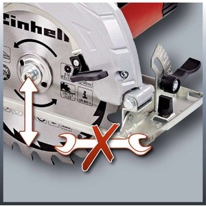 фото Пила дисковая einhell tc-cs 1400