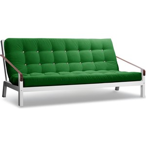 Диван Arsko Локи эмаль-зеленый вельвет диван угловой мебелико сенатор микровельвет зеленый правый