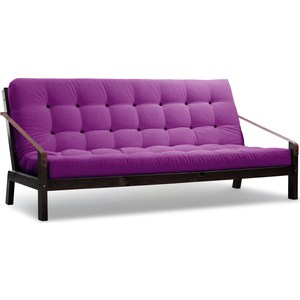 Диван Arsko Локи венге-фиолетовый вельвет прямой диван артмебель меркурий вельвет фиолетовый экокожа 100