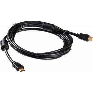 Кабель Buro HDMI (m)/HDMI (m) 3м. феррит.кольца черный комплект для передачи hdmi сигналов osnovo ta hi 1 ra hi 1