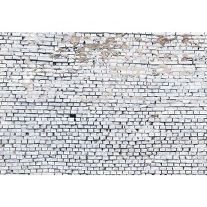 фото Фотообои komar white brick (3,68х2,54 м) (8-881)