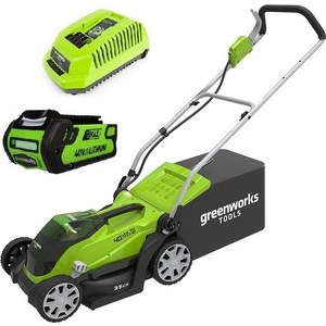 

Газонокосилка аккумуляторная GreenWorks G40LM35K4 (2501907VB), G40LM35K4 (2501907VB)