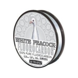

Леска Balsax White Peacock Fluorocarbon 100м 0,25, White Peacock Fluorocarbon 100м 0,25