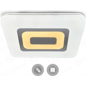 Управляемый светодиодный светильник Estares QUADRON DOUBLE 136W L-800/600-WHITE-220-IP44