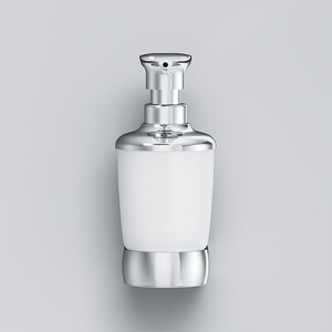 Дозатор жидкого мыла Am.Pm Sensation матовое стекло, хром (A3036900)