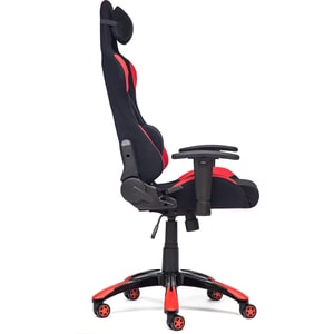 фото Кресло tetchair igear ткань, черный/красный