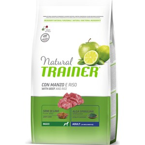 

Сухой корм Trainer Natural Maxi Adult with Beef and Rice с говядиной и рисом для взрослых собак крупных пород 3кг, Natural Maxi Adult with Beef and Rice с говядиной и рисом для взрослых собак крупных пород 3кг