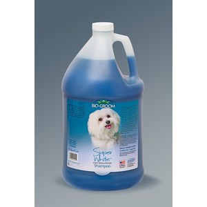 фото Шампунь bio-groom super white shampoo супер белый осветляющий для собак 3,8л (21128)