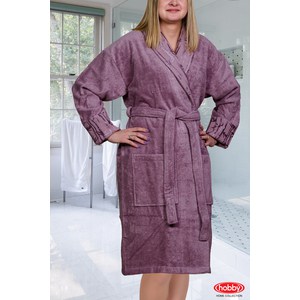 

Халат женский Hobby home collection Eliza S Темно-фиолетовый, Eliza S Темно-фиолетовый