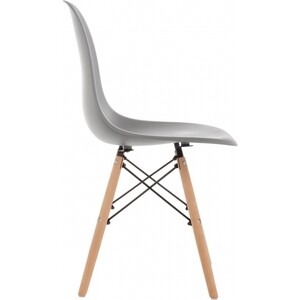 фото Стул деревянный woodville eames pc-015 серый