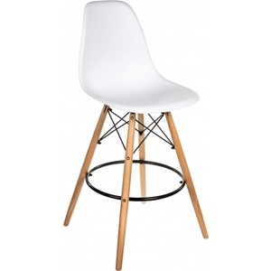 фото Барный стул woodville eames pc-007 белый