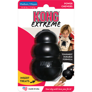 Игрушка KONG Extreme Medium средняя 8х6см очень прочная для собак - фото 1