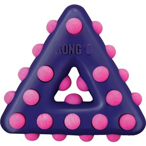 

Игрушка KONG Dotz Triangle Large ''Треугольник'' большой 17см для собак, Dotz Triangle Large "Треугольник" большой 17см для собак