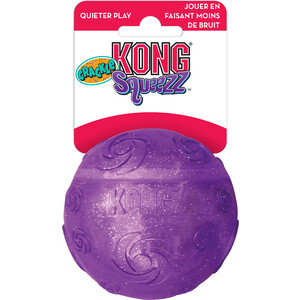 фото Игрушка kong squeezz crackle ball large ''мячик хрустящий'' большой 7см для собак