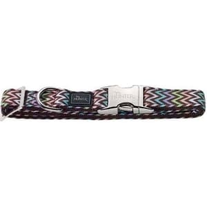 

Ошейник Hunter Collar Krazy Zigzag ALU-Strong M/20 (40-55cм) нейлон с металлической застежкой мотив ''зигзаг'' для собак, Collar Krazy Zigzag ALU-Strong M/20 (40-55cм) нейлон с металлической застежкой мотив "зигзаг" для собак