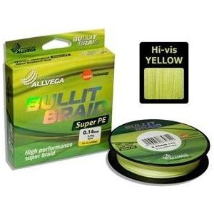 

Рыболовная леска Allvega Bullit Braid 135м 0,10, Bullit Braid 135м 0,10