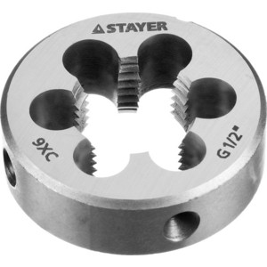 

Плашка круглая Stayer Master для трубной резьбы G 1 1 2'' (28029-3/2), Master для трубной резьбы G 1 1 2" (28029-3/2)
