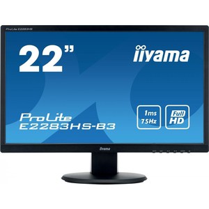 

Монитор Iiyama E2283HS-B3, E2283HS-B3