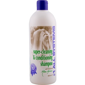 Шампунь 1 All Systems Super Cleaning & Conditioning Shampoo суперочищающий для кошек и собак 500мл - фото 1