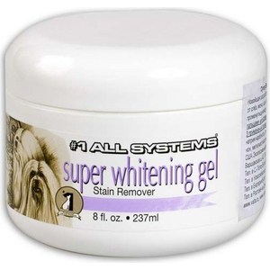 

Гель 1 All Systems Super Whitening Gel Stain Remover отбеливающий для шерсти кошек и собак 237мл, Super Whitening Gel Stain Remover отбеливающий для шерсти кошек и собак 237мл