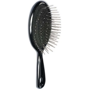 Щетка 1 All Systems Pin Brush Small овальная малая с пластиковой ручкой зубцы 27мм для средней и длинной шерсти животных (черная) цена Щетка 1 All Systems Pin Brush Small овальная малая с пластиковой ручкой зубцы 27мм для средней и длинной шерсти животных (черная) цены онлайн