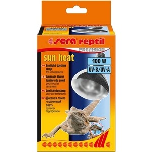 

Лампа SERA PRECISION SUN HEAT Sunlight Daytime Lamp UV-B/UV-A дневного света для терраумов 100Вт, PRECISION SUN HEAT Sunlight Daytime Lamp UV-B/UV-A дневного света для терраумов 100Вт