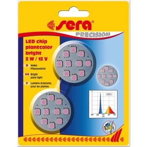 Чипы SERA PRECISION LED Chip Plantcolor Bright 2w/12v для светильника LED Light 2шт