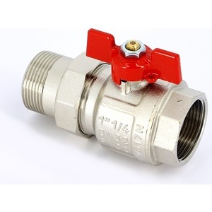 фото Кран шаровый uni-fitt etalon 11/4'' нр/вр с разъемным соединением (113t5000)