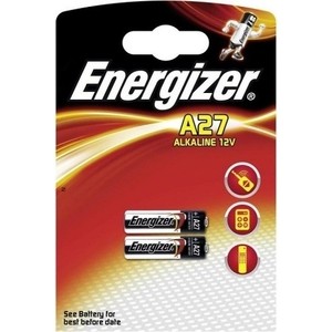 

Батарейка ENERGIZER литиевая миниатюрная A27 2шт, литиевая миниатюрная A27 2шт